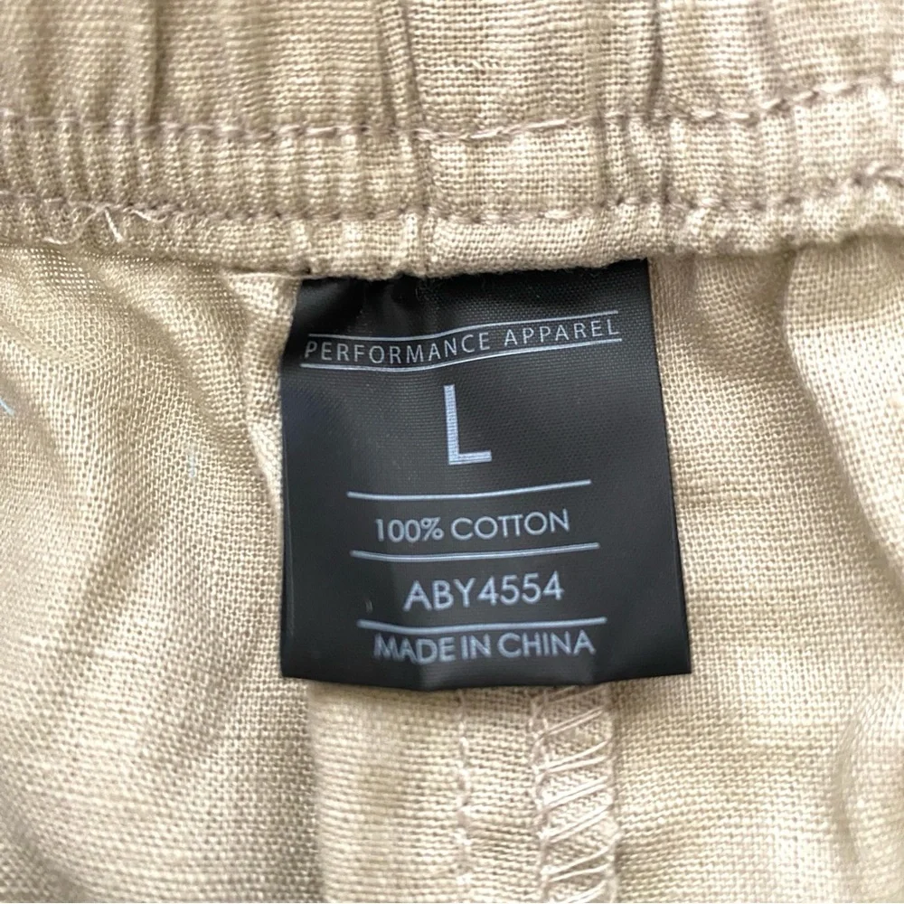 OFFSHORE SURF SHOP CARLSBAD Casual Tan Khaki Abbey Shorts Beach Ocean Large